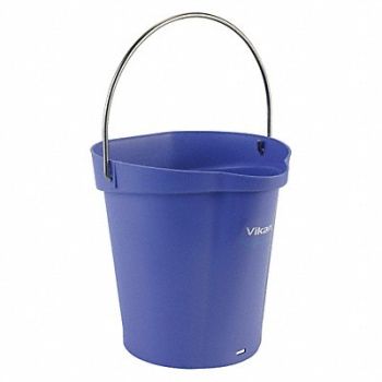 VIKAN H8704 Hygienic Bucket 1 1/2 gal Purple, 31CF50
