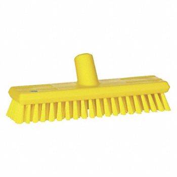 VIKAN Deck Scrub Head Threaded 11 Sweep Face, 31CF91