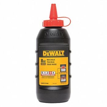 DEWALT Marking Chalk Standard Red 8 oz., 31CL11