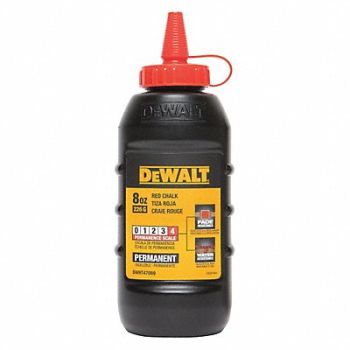 DEWALT Marking Chalk Permanent Red 8 oz., 31CL14