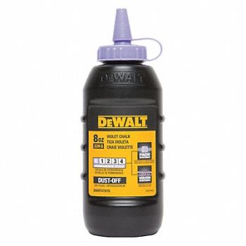 DEWALT Marking Chalk Temporary Violet 8 oz., 31CL16