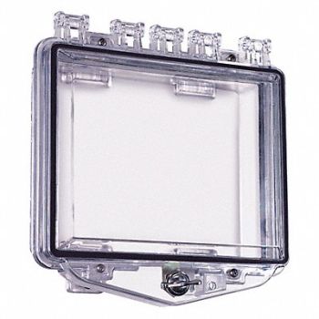 SAFETY TECHNOLOGY INTERNATIONAL Enclosure Enclosed Clear Ext. Thumb Lock, 31CM32