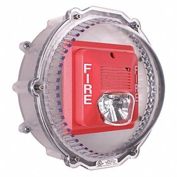 SAFETY TECHNOLOGY INTERNATIONAL Strobe Damage Stopper Cover 4-1/4D, 31CM45