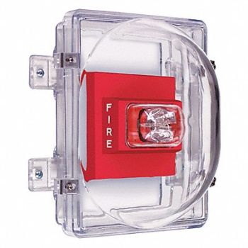 SAFETY TECHNOLOGY INTERNATIONAL Strobe Damage Stopper Cvr Surface 4-3/4D, 31CM51