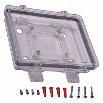 SAFETY TECHNOLOGY INTERNATIONAL B Style Backbox Kit Polycarbonate Clear, 31CM68