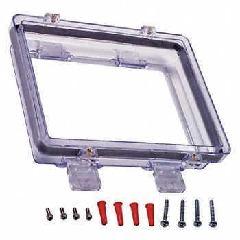 SAFETY TECHNOLOGY INTERNATIONAL C Style Backbox Kit Polycarbonate Clear, 31CM69