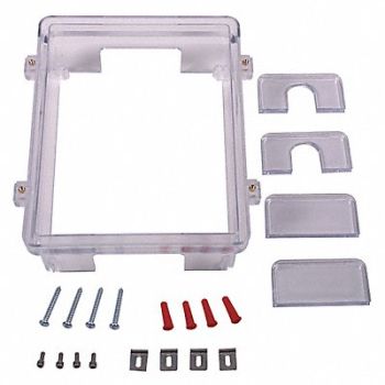 SAFETY TECHNOLOGY INTERNATIONAL D Style Backbox Kit Polycarbonate Clear, 31CM70