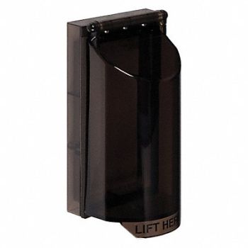 SAFETY TECHNOLOGY INTERNATIONAL Identification Reader Cover Smoke, 31CM72