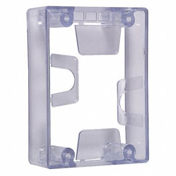 SAFETY TECHNOLOGY INTERNATIONAL Spacer (2 in.) Polycarbonate Clear, 31CM77