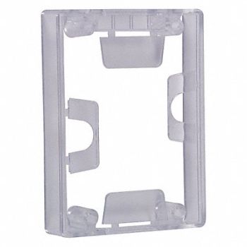 SAFETY TECHNOLOGY INTERNATIONAL Spacer (1-1/4 in.) Polycarbonate Clear, 31CM78