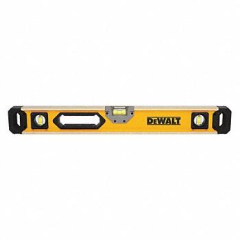 DEWALT Box Beam Level Aluminum 24 in Yellow, 31CM99