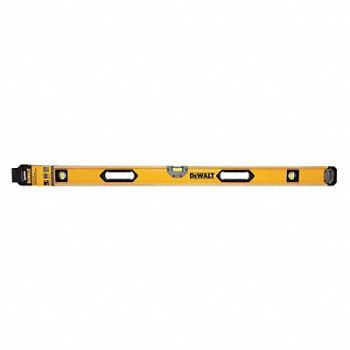 DEWALT Box Beam Level Aluminum 48 in Yellow, 31CN02