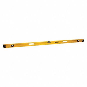 DEWALT I-Beam Level Aluminum 72 in Yellow, 31CN09
