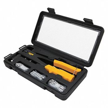 STANLEY Rivet Gun Toolkit Manual Steel, 31CN67
