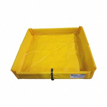 ENPAC Spill Containment Berm 60 gal Yellow, 31DL79