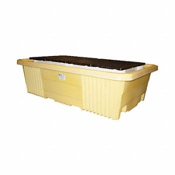 ENPAC IBC Containment Unit with Drain Yellow, 31DM19