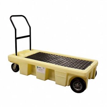 ENPAC Drum Spill Platform Cart Yellow 500 lb., 31DM55
