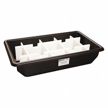 ENPAC Drum Spill Containment Pallet 75gal Blk, 31DM56