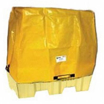 ENPAC Tarp Cover 61inLx40inWx44inH PVC Yellow, 31DM69