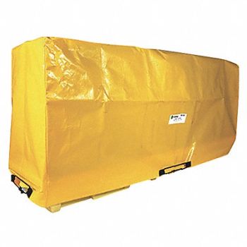 ENPAC Tarp Cover 100inLx31inWx43inH PVC Yellow, 31DM71