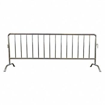 GRAINGER APPROVED Crowd Control Barrier 40-1/2inHx102inL, 31DW21