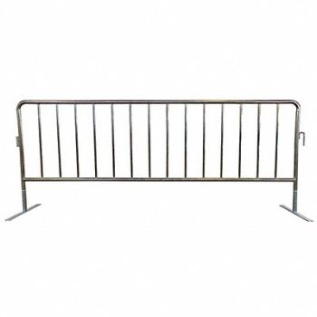 GRAINGER APPROVED Crowd Control Barrier 40-1/2inHx102inL, 31DW23