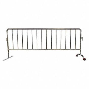 GRAINGER APPROVED Crowd Control Barrier 40-1/2inHx102inL, 31DW24