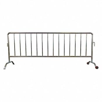 GRAINGER APPROVED Crowd Control Barrier 40-1/2inHx102inL, 31DW25