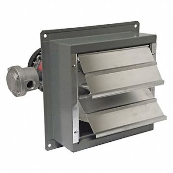 CANARM ShtMt Hzd ExhFn 8In Bl Alum 240 V, 31EE17