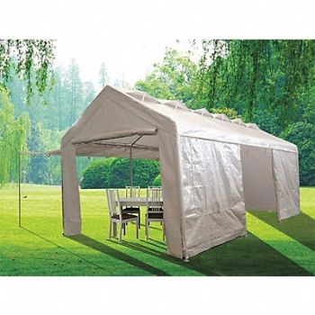 GRAINGER APPROVED Heavy Duty Shelter 20 ft L x 10 ft W, 31EW43