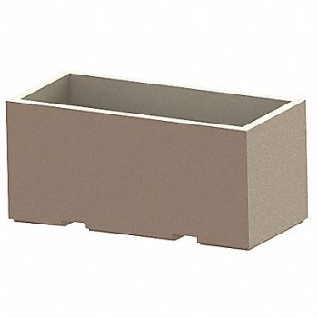 PETERSEN MFG. Security Planter Concrete 36 in H, 31EY14