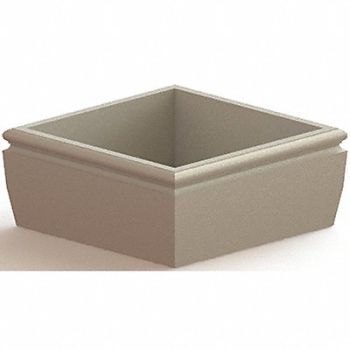 PETERSEN MFG. Security Planter Rectangle 30 in H, 31EY35