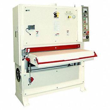 SAFETY SPEED Wide Belt Sander 75 A 30 hp Belt L 75 in, 31FT81