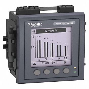 SCHNEIDER ELECTRIC Power Meter LCD 120/480VAC, 31HK34