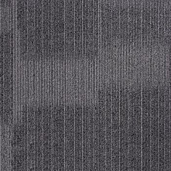GRAINGER APPROVED Carpet Tile 19-11/16in. L Dark Gray PK20, 31HL76