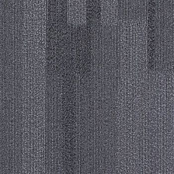 GRAINGER APPROVED Carpet Tile 19-11/16in. L Dark Gray PK20, 31HL84