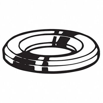 GRAINGER APPROVED FltWsh BkOx Stl M30 56x5mm 100PK, 53GG55