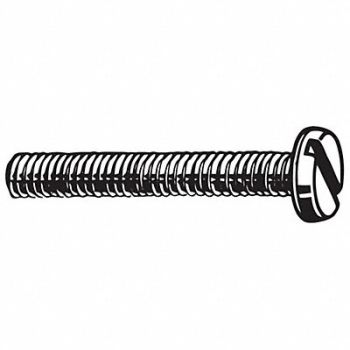 GRAINGER APPROVED MS M4-0.70 Zinc Plated 10mm 100PK, 6HA24