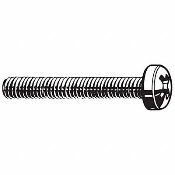 GRAINGER APPROVED MS M6-1.00 Plain 16mm 25PK, 6HY45