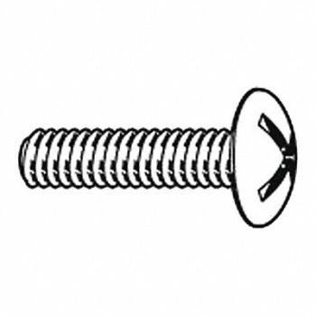 GRAINGER APPROVED MS #10-24 Zinc Plated 1/2 L 100PK, 31JT53