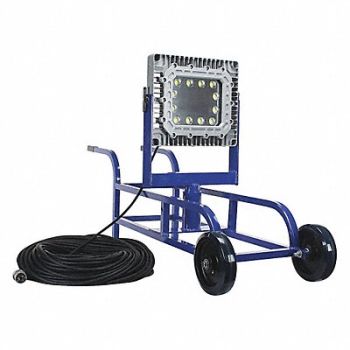 LARSON ELECTRONICS LLC Temp Job Site Light Corded 12000lm LED, 31KZ64
