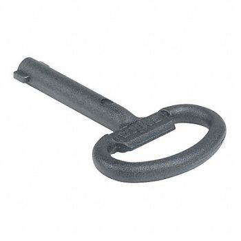 HUBBELL-WIEGMANN Key Zinc Black Matted, 31LA29