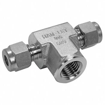 HAM-LET Female Branch Tee Stainless Steel, 787YJ6