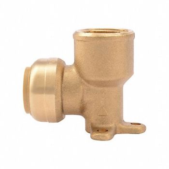 SHARKBITE 90 Drop Ear Elbow Tube 3/4in Pipe 3/4in, 31LC91