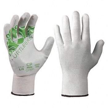 TURTLESKIN Cut Resistant Gloves Wht PU L PR, 31LL88