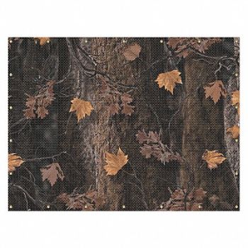 ACCUFORM Welding Curtain 8 ft W Printed Yellow, 31LX31