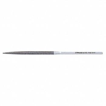 STRAUSS Needle File Swiss Crossing 5-1/2 in L, 31LY04