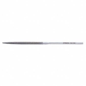 STRAUSS Needle File Swiss Triangular 5-1/2 in L, 31LY28
