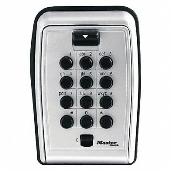 MASTER LOCK Lock Box Wall Mount 7 Keys, 31MG95