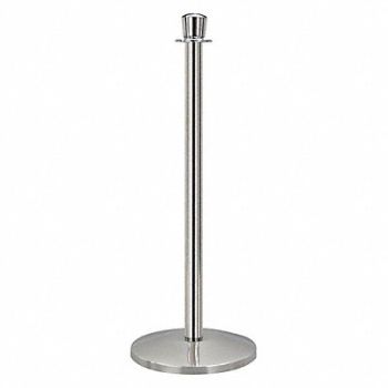 QUEUEWAY Urn Top Rope Post Polished SS 39 in., 31MJ10